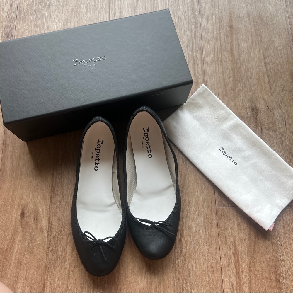 Repetto Black Camille Ballerina Heels! BRAND NEW CONDITION